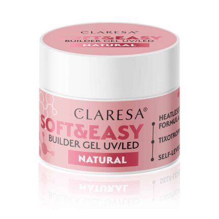 Claresa SOFT&EASY builder gel NATURAL, 45g