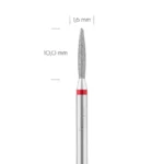 (Pro) Frez Płomyk wydłużony 1,6 mm Delikatny