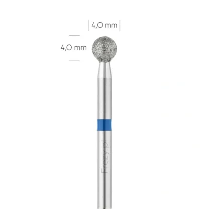 (Premium) Frez diamentowy Kulka 4,0 mm Średni