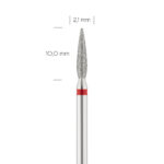 (Pro) Frez Płomyk wydłużony 2,1 mm Delikatny