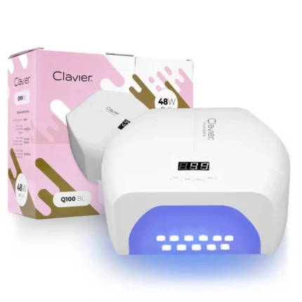 Lampa do paznokci Clavier Q100 BL, 48W, lustrzane dno