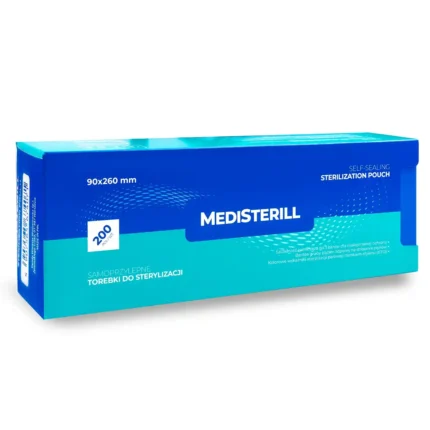 Torebki do Sterylizacji MediSterill, 90x260 mm, 200 szt.