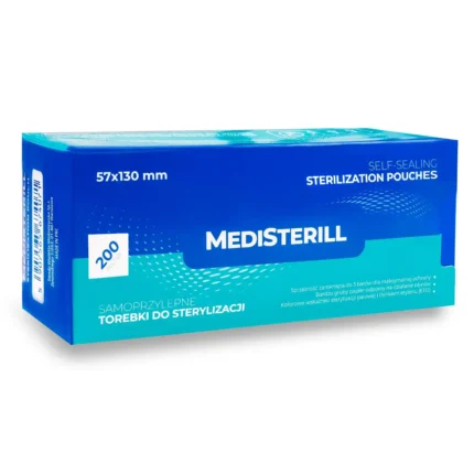 Torebki do Sterylizacji MediSterill, 57x130 mm, 200 szt.