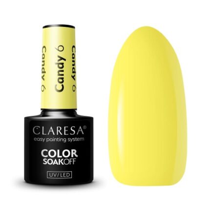 Claresa Lakier hybrydowy CANDY 6, 5g