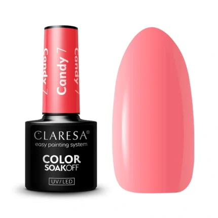 Claresa Lakier hybrydowy CANDY 7, 5g