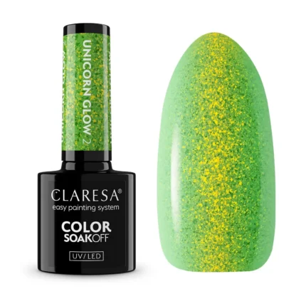 Claresa Lakier hybrydowy UNICORN GLOW 2, 5g