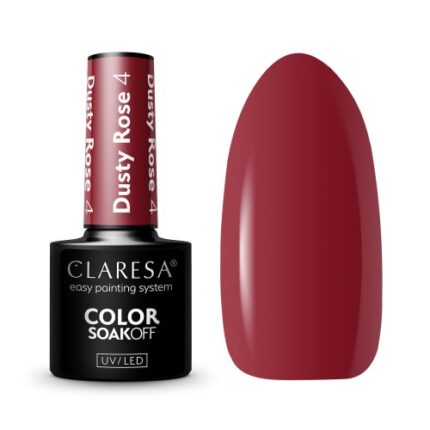 Claresa Lakier hybrydowy DUSTY ROSE 4, 5g