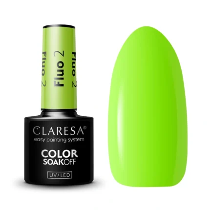 Claresa Lakier hybrydowy FLUO 2, 5 g