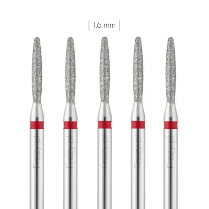 (Pro) Zestaw frezów Płomyk zaok. 1,6 mm Delikatny – 5 szt