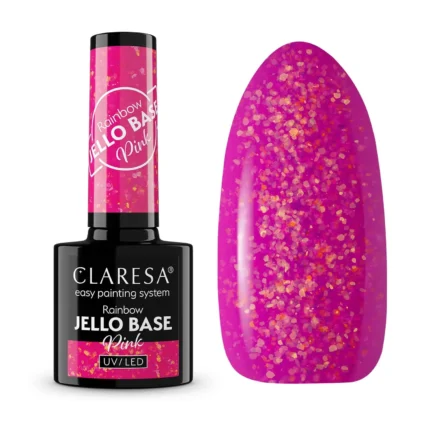 Claresa Baza RAINBOW JELLO BASE, Pink, 5g
