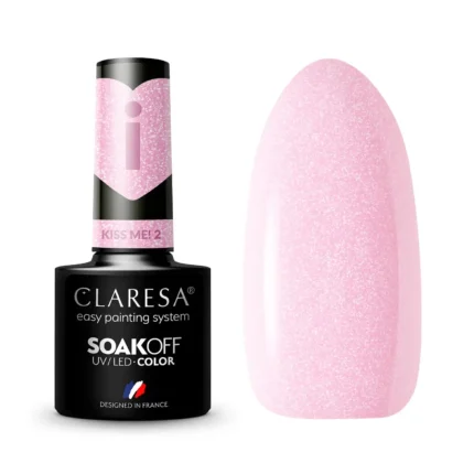 Claresa Lakier hybrydowy KISS ME 2, 5g