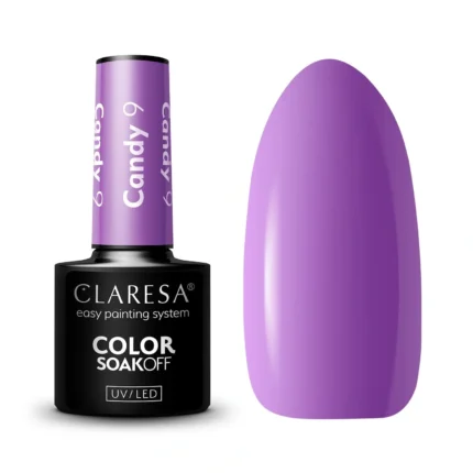 Claresa Lakier hybrydowy CANDY 9, 5g