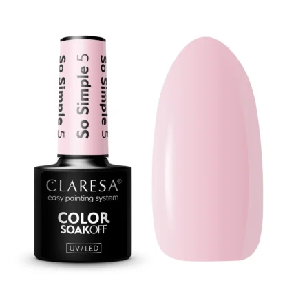 Claresa Lakier hybrydowy SO SIMPLE 5, 5g