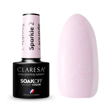 Claresa Lakier hybrydowy SPARKLE 2, 5g
