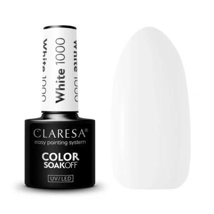 Claresa Lakier hybrydowy WHITE 1000, 5g