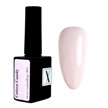 XNAIL Baza kamuflująca Cotton Candy 0003, 10 ml