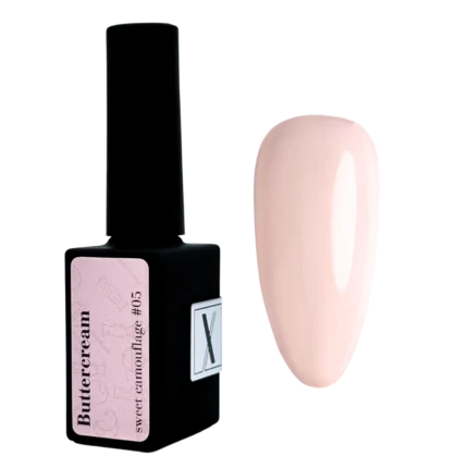 XNAIL Baza kamuflująca Buttercream 0005, 10 ml