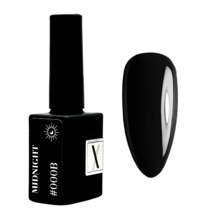 XNAIL Lakier hybrydowy Midnight 000B, 10 ml