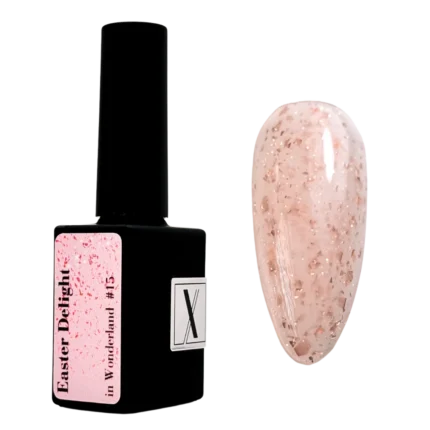 XNAIL Baza kamuflująca Easter Delight 0015, 10 ml