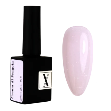 XNAIL Baza kamuflująca Crema di Fragola 0018, 10 ml