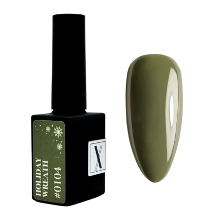 XNAIL Lakier hybrydowy Holiday Wreath 0104, 10 ml