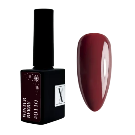 XNAIL Lakier hybrydowy Winter Berry 0110, 10 ml