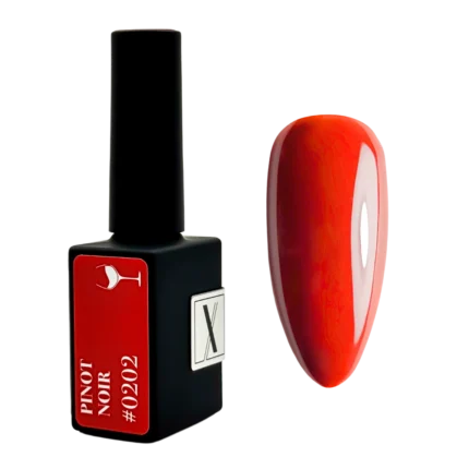 XNAIL Lakier hybrydowy Pinot Noir 0202, 10 ml