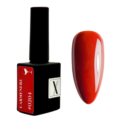 XNAIL Lakier hybrydowy Carmenere 0204, 10 ml