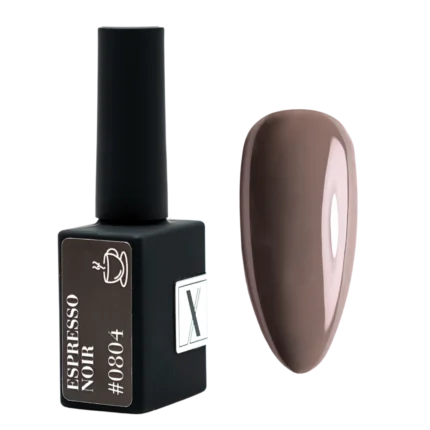 XNAIL Lakier hybrydowy Espresso Noir 0804, 10 ml