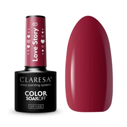 Claresa Lakier hybrydowy Love Story 8, 5g