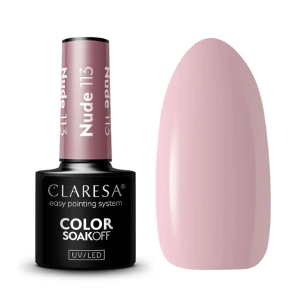 Claresa Lakier hybrydowy Nude 113, 5g