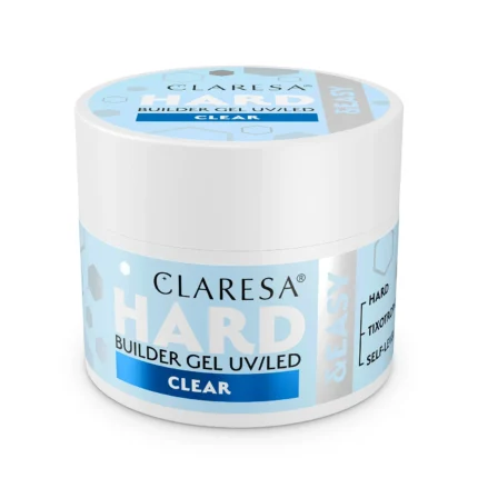 Claresa HARD&EASY builder gel CLEAR, 12g