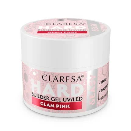 Claresa HARD&EASY builder gel GLAM PINK, 12g