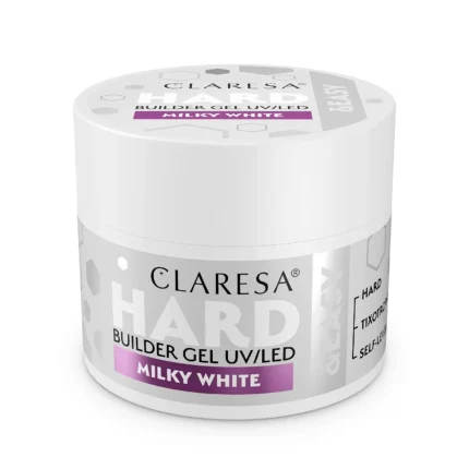Claresa HARD&EASY builder gel MILKY WHITE, 12g
