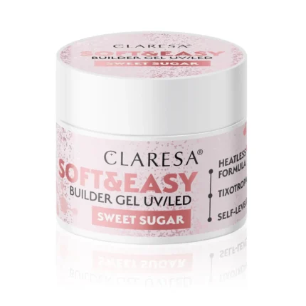 Claresa SOFT&EASY builder gel SWEET SUGAR, 12g