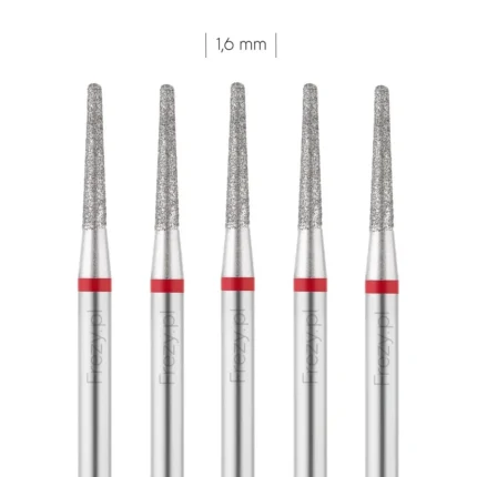 (Pro) Zestaw frezów Stożek zaok. 1,6 mm Delikatny