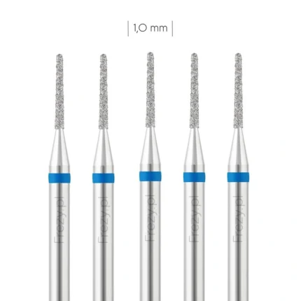 (Premium) Zestaw frezów Stożek zaok. 1,0 mm Średni - 5 szt.