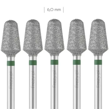 (Premium) Zestaw frezów Stożek zaok. 6,0 mm Mocny - 5 szt.