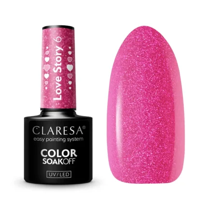 Claresa Lakier hybrydowy Love Story 6, 5g