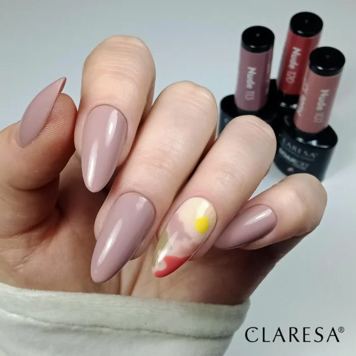 Claresa Lakier hybrydowy Nude 113, 5g - obrazek 3