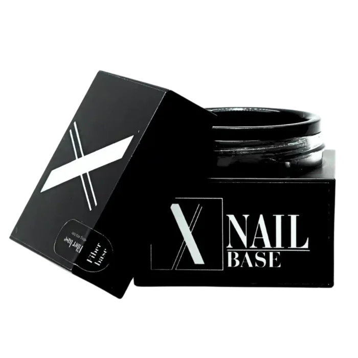 XNAIL Fiber Base - Strong Structure - baza z mikrowłóknami szkła wzmacniająca płytkę, 10 ml - obrazek 2