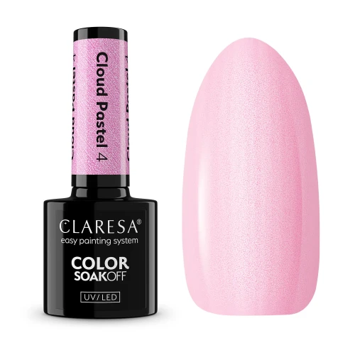 claresa-cloud-pastel-4 Claresa Lakier hybrydowy Cloud Pastel 4 - 5g - obrazek 1