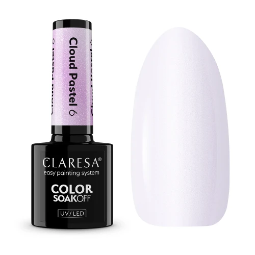 claresa-cloud-pastel-6 Claresa Lakier hybrydowy Cloud Pastel 6 - 5g - obrazek 1