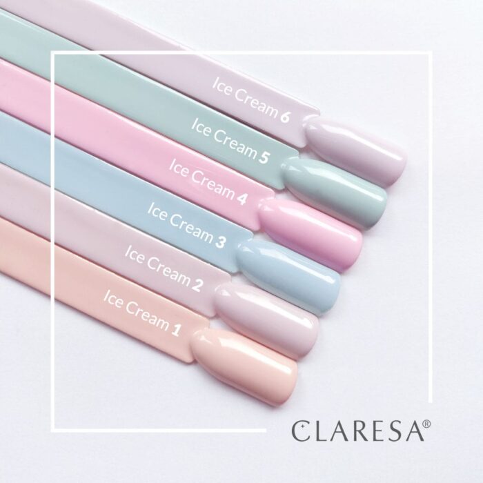 Claresa Lakier hybrydowy Ice Cream 2, 5g - obrazek 2